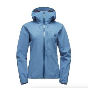 BLACK DIAMOND FineLine Stretch Rain Shell Jacket (L)
